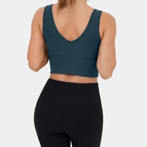 HALARA Reversible Ribbed Crop Top - Picture 3 of 5